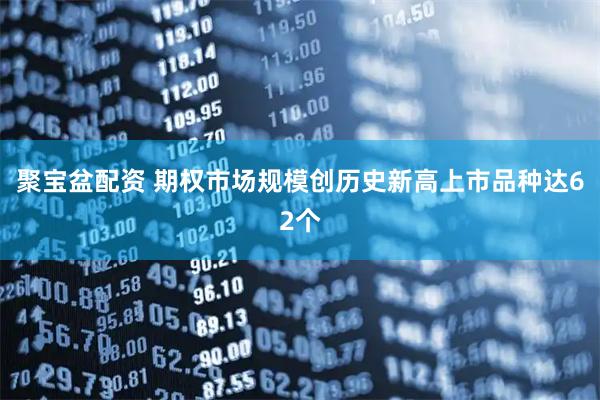 聚宝盆配资 期权市场规模创历史新高上市品种达62个