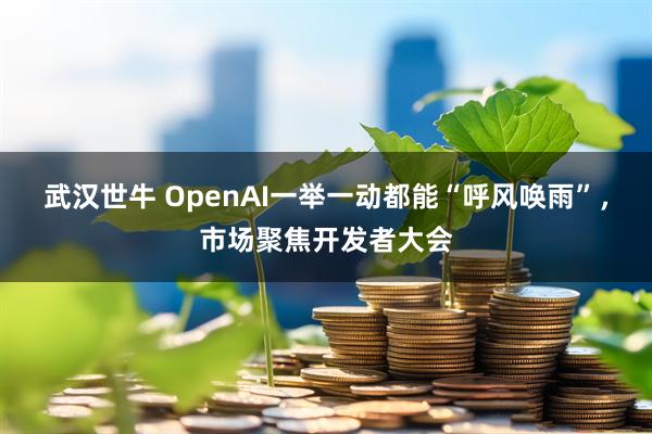 武汉世牛 OpenAI一举一动都能“呼风唤雨”，市场聚焦开发者大会